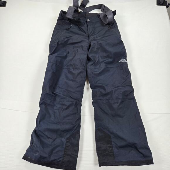 The North Face Snowquest Suspender Plus Pants in Black Youth Size Large - Picture 1 of 8